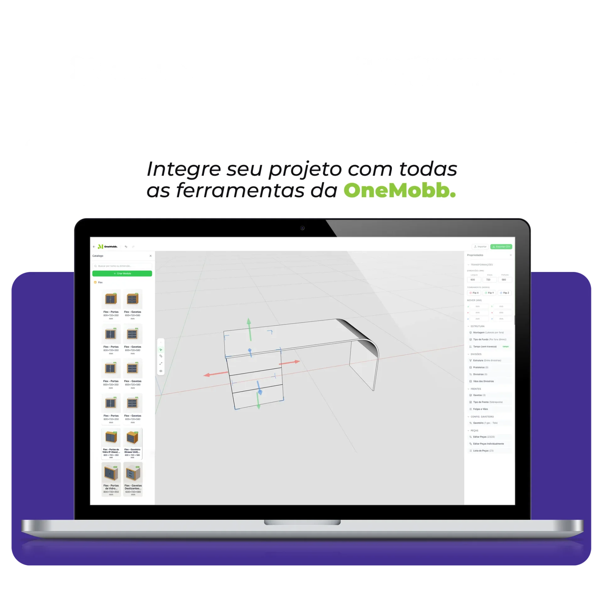 Configurador 3D paramétrico One3D